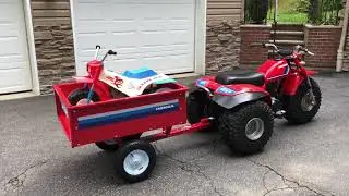 Poor Man's Honda ATC Trailer!