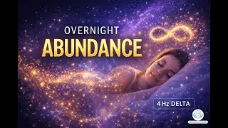 Overnight Abundance Sleep Programming (4Hz Delta) | Prosperity & Money Mindset Rewiring