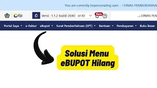 Cara Menampilkan Menu eBupot yang Hilang di Coretax