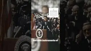 JFK&rsquo;s Vision for Space Exploration 🚀✨ #JFK #SpaceExploration #NASA #Inspiration #shorts