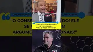 Caio Forjaz sobre Casares: &ldquo;Se vitimizou para sensibilizar o Conselho&rdquo; 🧤🔴⚪