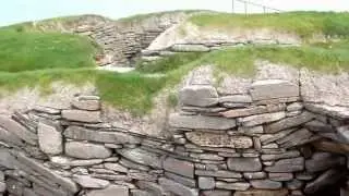 Neolithic Village Skara Brae Orkney Islands Scotland