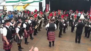 Clan Pipers Frankfurt & Bergkapelle Birken-Honigsessen 
