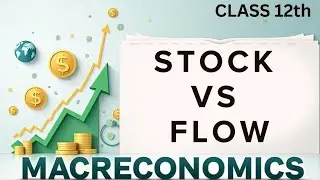 II Stock vs Flow ll Class 12 II Lecture 19