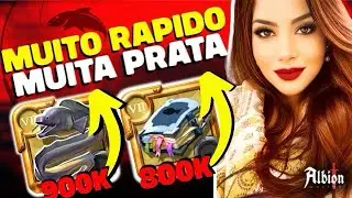 MELHOR ESTRATEGIA para fazer 166 MILHOES E UPAR PESCARIA NO ALBION ONLINE