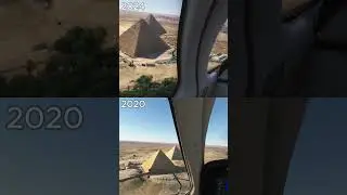 Microsoft Flight Sim - 2024 vs 2020 - EGYPT