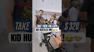 KID HUSTLES ME FOR THESE SNEAKERS!🔥 #sneakers #sneakerhead #entrepreneur  #business #cashout #viral