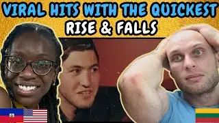 REACTION TO Viral Hits with The Quickest Rise and Falls | FIRST TIME WATCHING