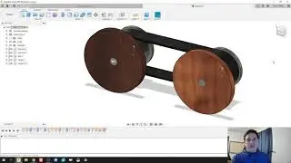 Ременной привод (часть 2) Motion Link — день 76 из 100: путешествие по Autodesk Fusion 360