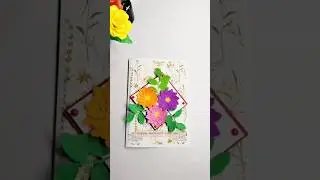 Simple steps in making greeting cards to someone we cared about.