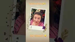 Hobby Lobby Clearance Sale on florals, ribbon home decor and more #shopwithme #wreath  #homedecor