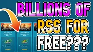 Earn BILLIONS of Resources for FREE?! | Rise of Kingdoms