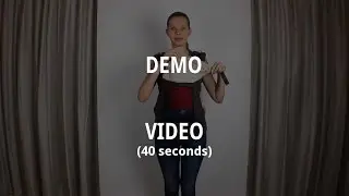 Smart Cooling Baby Carrier in Brown | DEMO (40 seconds)