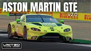 NEW Aston Martin Vantage GTE  MOD for Assetto Corsa | URD AMR Valor EGT V2.0