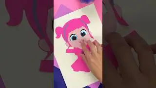 Crafting paper WITCH 🧙 Jill&rsquo;s Halloween costume 🎃 #nurseryrhymes #kid #diy #halloween #jill #craft