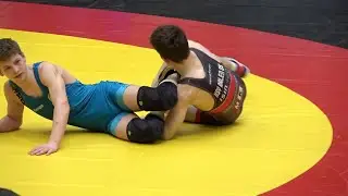Wrestling / Ringen, German Championships 2025 Cadets (U17), Freestyle, 55 kg, Friedel - Seel