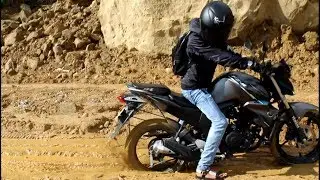 Yamaha FZ- S V2 Off Road ride