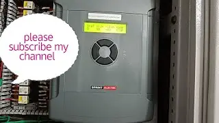 #Sprint ELECTRIC DC DRIVE CONTROLLER ||CONFIGURATION || PARAMETERS  SETTING || #electronic
