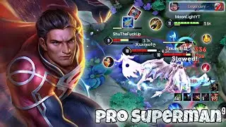 Superman Solo Lane Pro Gameplay | Interesting Match | Arena of Valor Li&ecirc;n Qu&acirc;n mobile CoT