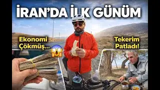 İRAN'DA İLK GÜNÜM - Lastik Patladı - Bir Poşet Para Verdiler!