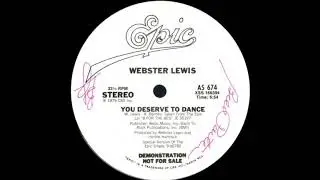 Webster Lewis - You Deserve To Dance (Island Times Edit)