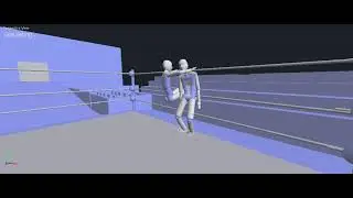Hardcore Wrestling - Endorphin Animations Preview (Rope Hung Flatliner)