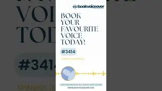 Book Voice Over | Demo Reel | Spanish (European) Female Voice Over Artist #3414