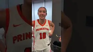 Skye Belker talks 26-point outburst, big Princeton win over Seton Hall | NCAA Women's Basketball