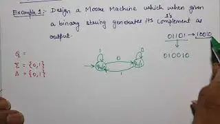6 - Finite Automata with Output: Understanding Moore Machines | Theory of Computation