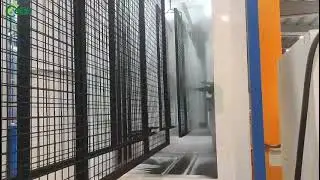 Fully Automatic Powder Coating Line for Tennis Court Fencing