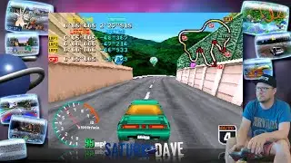 SEGA SATURN | High Velocity / Touge King | Course 1 - 2'26