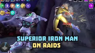 Superior Iron Man beats Invisible Woman [12%] - Raids