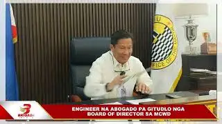 ENGINEER NA ABOGADO PA GITUDLO NGA BOARD OF DIRECTOR SA MCWD