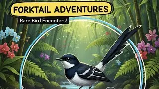 Jenis Burung Meninting | Forktail Bird