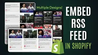 How to Add RSS Feed in Shopify [For FREE]