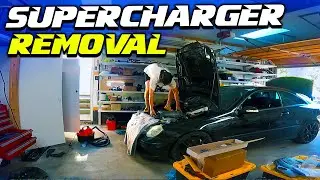M113K Supercharger Removal - SIKKY Thermal Gaskets + EV14 550cc Injectors (CLK55 AMG)