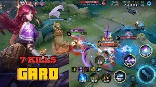 GARO SS MVP 😈 121.9K HERO DAMAGE | 7 KILLS FULL GAMEPLAY