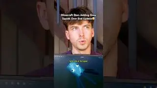 Minecraft Devs Adding Glow Squids Over End Update🤣
