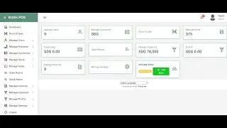 Pont of Sale System with Offline -  Online Feature