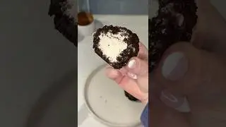 viral oreo ice cream balls recipe 🤤 #shorts #easydessert #easyrecipe #viralrecipe #oreo