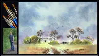 TIPS ON PAINTING A STUNNING AUTUMN LANDSCAPE IN WATERCOLOR