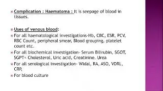 HAEMATOLOGY  3   BLOOD COLLECTION venous, capillary, arterial   Copy