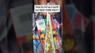 HOW TO ROLL UP A SPLIFF THE NY WAY !!