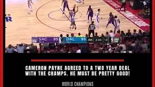 Cameron Payne Agrees to Two Year Deal with World Champions Toronto Raptors