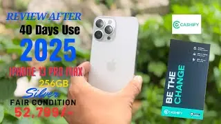 Cashify phone Review after 40 days iPhone 13 pro max | old phones