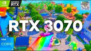 RTX 3070 | i5 10400F | Fortnite Chapter 7 Unreal Ranked *PEFORMANCE MODE* Benchmark