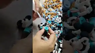Mickey Mouse toy/keychain parts joining #shorts