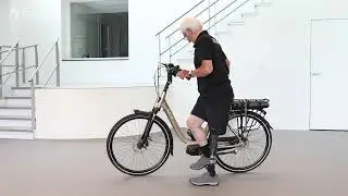 Functional Training Exercise - Biking low entry frame