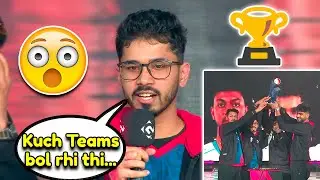 Saumraj Savage Interview😱🔥 | Team Entity Champions🔥 of ESL Lan