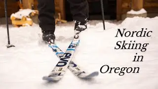 Cinematic Cross-Country Skiing in Oregon